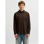 Jack & Jones Chemise 'JJEFIELD' chocolat