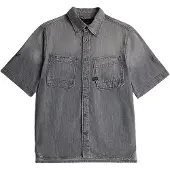 G-Star Chemise Slanted Double Pocket - Gris - Hommes