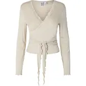 Pieces T-shirt 'PCBarbera Roya' sable
