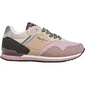 Pepe Jeans London Fame Trainers Rose EU 34 Fille