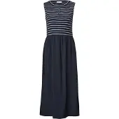 Street One Robe bleu nuit / blanc