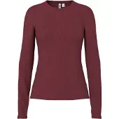 Pieces T-shirt 'PCRuka' lie de vin