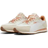Puma Baskets ST Miler pour femmes, couleur rose, avec détails blanc cassé et semelle extérieure couleur gomme, taille 36,5 (EU)