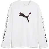 Puma T-Shirt fonctionnel noir / blanc