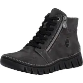 Rieker Bottes à lacets gris