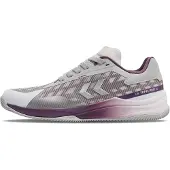 Hummel Chaussure de sport gris clair / violet foncé