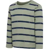 Hummel T-Shirt bleu foncé / vert