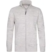 Petrol Industries Vestes en maille blanc chiné