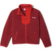 Columbia Sequoia Grove Full Zip Fleece Orange 8-9 Years Garçon
