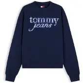 Tommy Hilfiger Sweat-shirt bleu / bleu marine / noir / blanc cassé