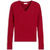 Tommy Hilfiger Pull-over rouge sang