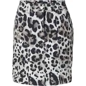 Monari Jupe marron / noisette / noir / blanc cassé