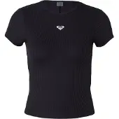 Roxy T-shirt 'Rise & Vibe' noir / blanc