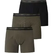 HUGO Boxers kaki / noir