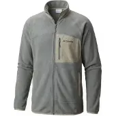 Columbia Veste en polaire fonctionnelle 'Fast Trek' pétrole / vert clair