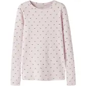 Name it T-Shirt chocolat / lavande / rose