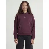 JJXX Sweat-shirt 'JXSTUDIO VESTERBRO' lie de vin / blanc