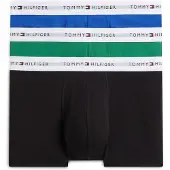 Tommy Hilfiger Underwear Boxers 'Essential' bleu / vert / noir / blanc