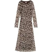Tom Tailor Robe mastic / chocolat / gris