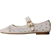 Super Mode Ballerines 'M&M Mira Max Ballerinas mit Riemchen' beige