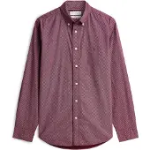 Tommy Hilfiger Chemise bordeaux / blanc