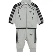 Adidas Survêtement 'SPACER' gris chiné / noir