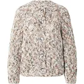 Rich & royal Cardigan 'Cardi' noisette / sapin / orange clair / blanc