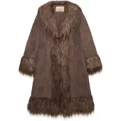 Superdry Manteau mi-saison 'Afghan' chocolat