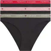 Tommy Hilfiger Uw0uw05529 Panties 3 Units Noir M Femme