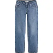Levi's Jean 'Low Straight' bleu denim