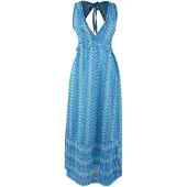Trendyol Robe d’été indigo / bleu ciel / bleu clair