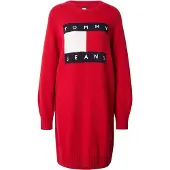 Tommy Hilfiger Robes en maille bleu marine / rouge / blanc