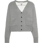 Calvin Klein Jeans Cardigan gris chiné