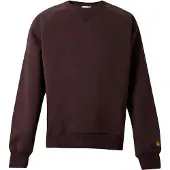 Carhartt WIP Sweat-shirt 'Chase' chocolat