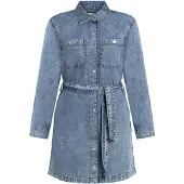 Calvin Klein Jeans Robe bleu denim