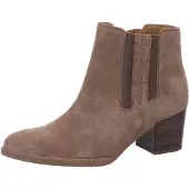 Gabor - Bottines en daim, couleur beige, style décontracté