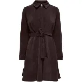 JDY Robe-chemise 'JDYULLA OHIO' brun foncé