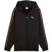Puma Veste de survêtement 'Ess' jaune d'or / noir / blanc