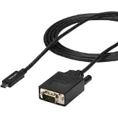 StarTech.com Adaptateur vidéo - STARTECH - USBC vers VGA - Couleur noire - Pour ordinateurs et moniteurs