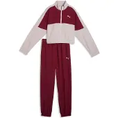 Puma Survêtement gris / rouge foncé
