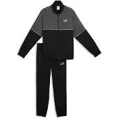 Puma Survêtement gris / noir / blanc