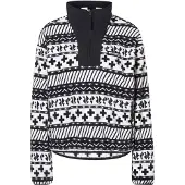 Columbia Pull-over de sport 'Sequoia Grove II' noir / blanc