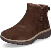 SKECHERS Damen Stiefelette Easy Going Urban Zip Braun 168188/Choc