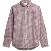 Tommy Hilfiger Chemise lie de vin / blanc