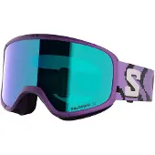 Salomon Lumi Junior Ski Goggles Violet Mid Blue/CAT2 Enfants
