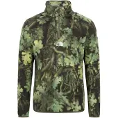 The North Face Sweat de sport taupe / citron vert / olive