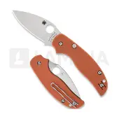 Spyderco Couteau pliant Sage 6 Burnt Orange G10 CPM REX 121