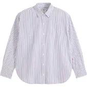 Levi's Harlie Boyfriend Long Sleeve Shirt Violet S Femme
