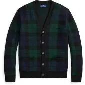 Ralph Lauren Vestes en maille bleu marine / vert foncé / noir