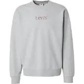 Levi's Sweat-shirt 'SUNSET' gris clair / bordeaux